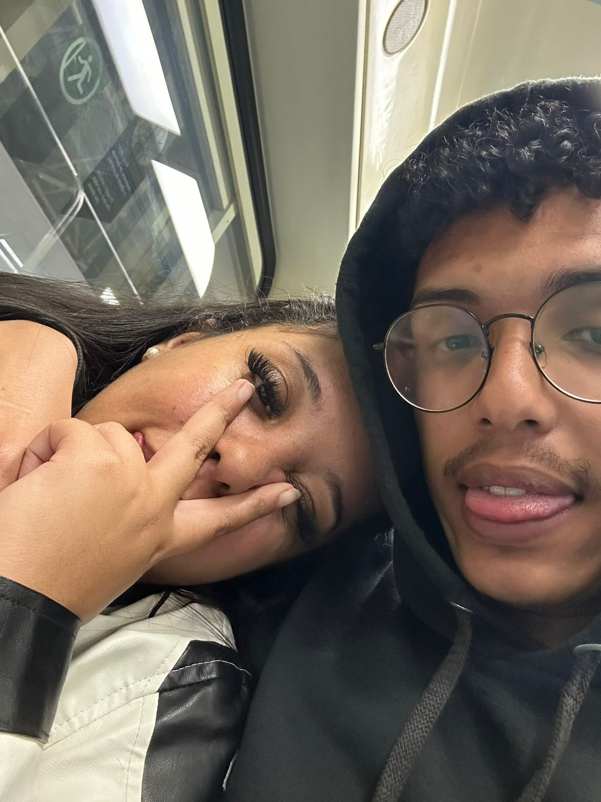 Um momento aleatório que virou especial 🫶